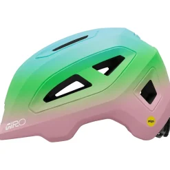 Giro Scamp MIPS II Kinder-Fietshelm - matte pink/green