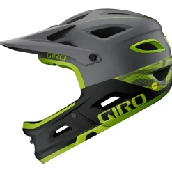 Giro Switchblade MIPS Helm - matte metallic black/ano lime