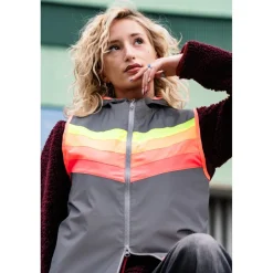 Gofluo Darkflow Bodyglower Veiligheidsvest Dames - Grey Reflective