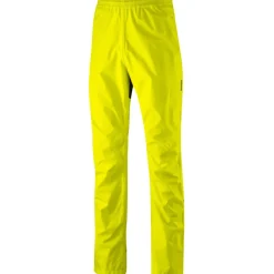 Gonso Save Regenbroek Unisex - Kort - Safety Yellow