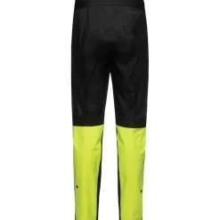 GOREWEAR Lupra GORE-TEX Broek Heren - black / neon yellow 9908