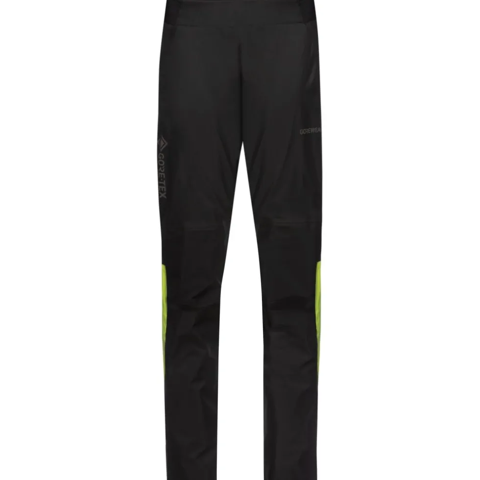 GOREWEAR Lupra GORE-TEX Broek Heren - black / neon yellow 9908