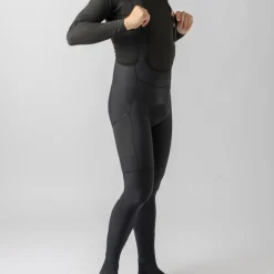 GripGrab PACR Thermo Broek met Bretels Heren - Zwart