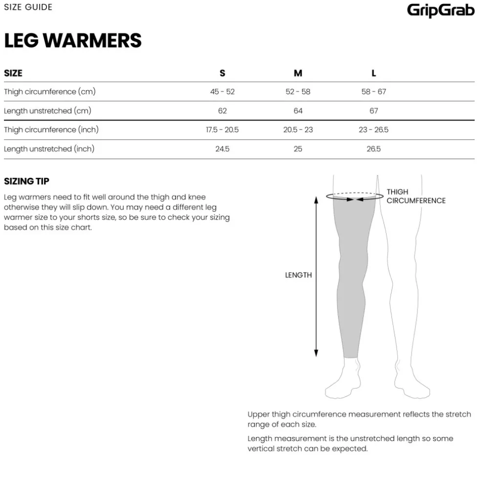 GripGrab UV Protect Beenwarmers - Wit