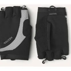 Hestra Apex Reflective Short - 5 Vinger Fietshandschoenen - black