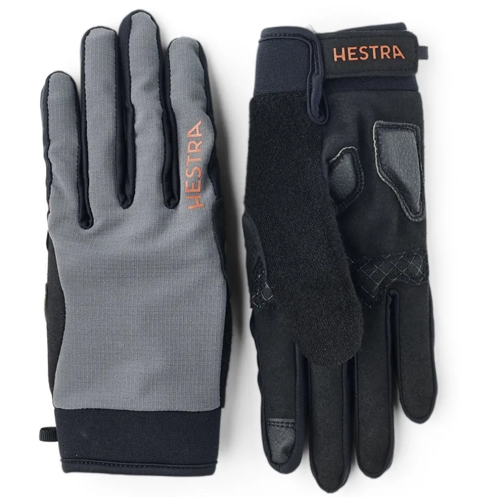 Hestra Bike Guard Long - 5 Vinger Fietshandschoenen - charocoal