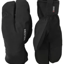 Hestra CZone Mistral Split Mitt 3 Vinger Fietshandschoenen - zwart