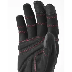 Hestra Ergo Grip Long 5 Vinger Fietshandschoenen - zwart