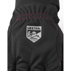 Hestra Ergo Grip Long 5 Vinger Fietshandschoenen - zwart