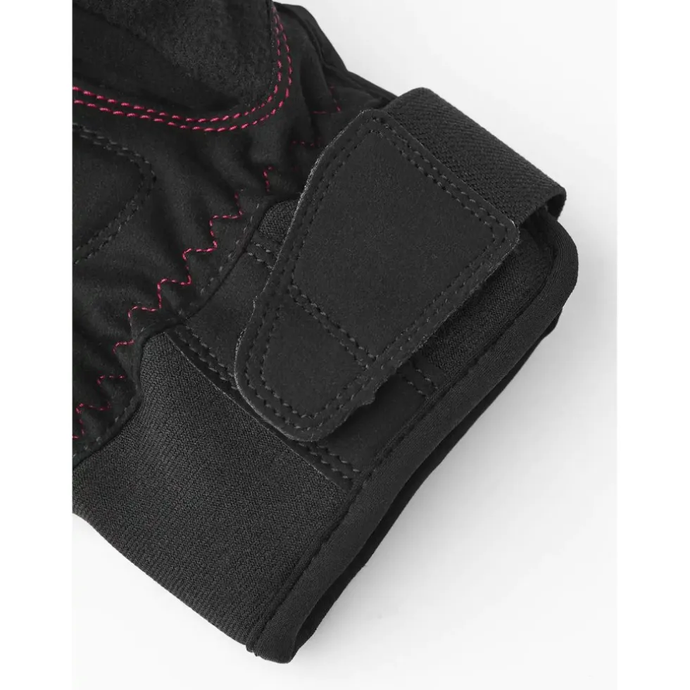 Hestra Ergo Grip Long 5 Vinger Fietshandschoenen - zwart