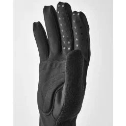 Hestra Spiro Long - 5 Vinger Fietshandschoenen - zwart/zwart