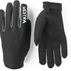 Hestra Ventair Long - 5 Vinger Fietshandschoenen - zwart