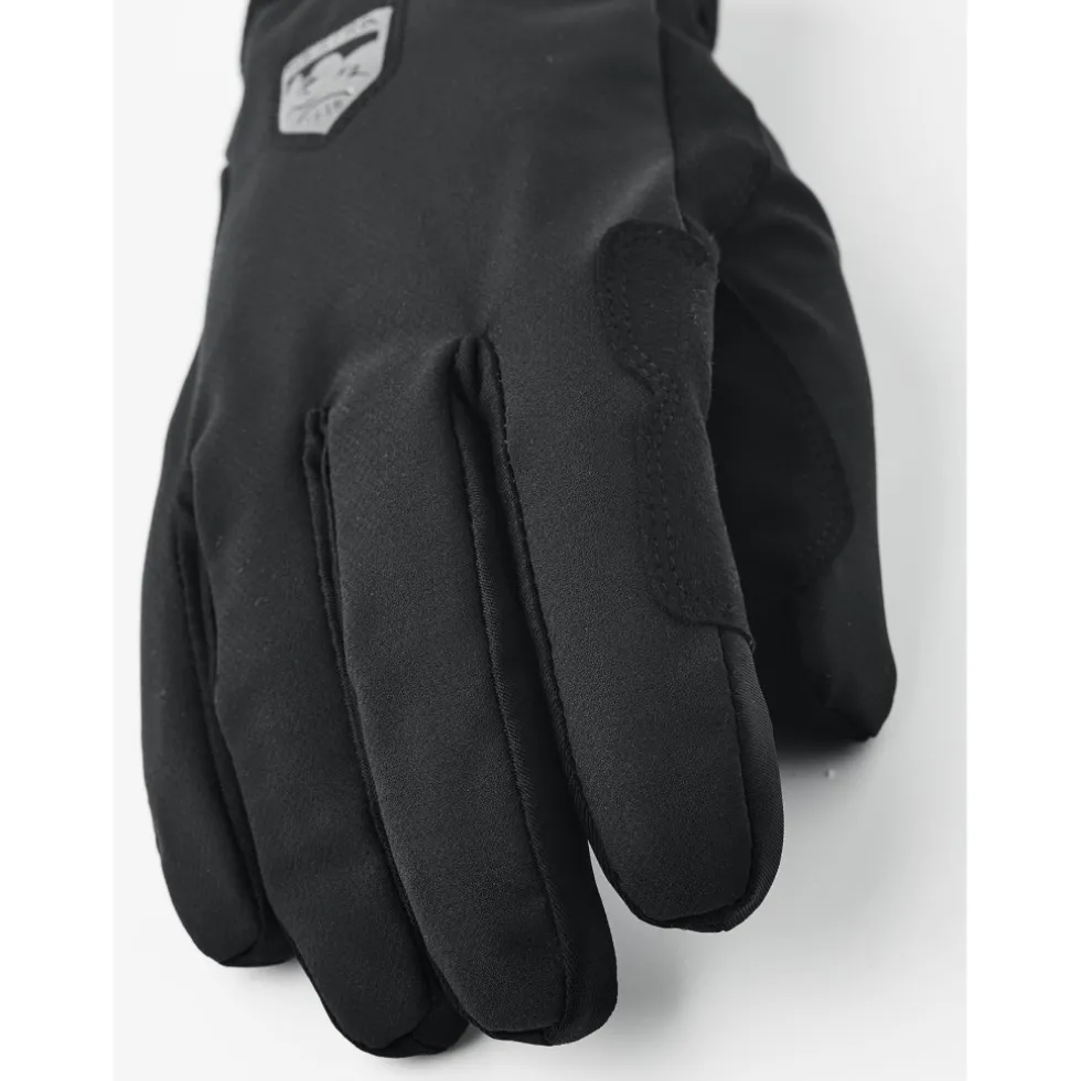 Hestra Windstopper Tracker - 5 Vinger Fietshandschoenen - zwart/zwart