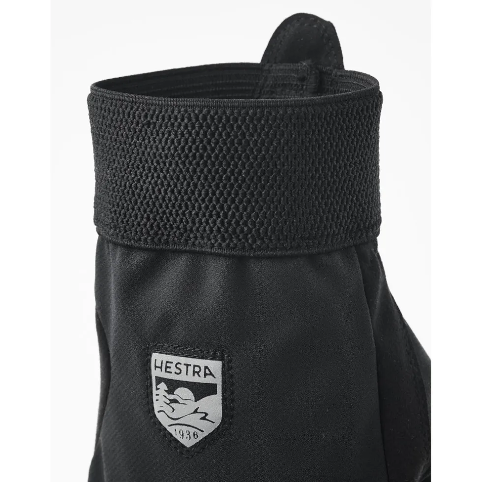 Hestra Windstopper Tracker - 5 Vinger Fietshandschoenen - zwart/zwart