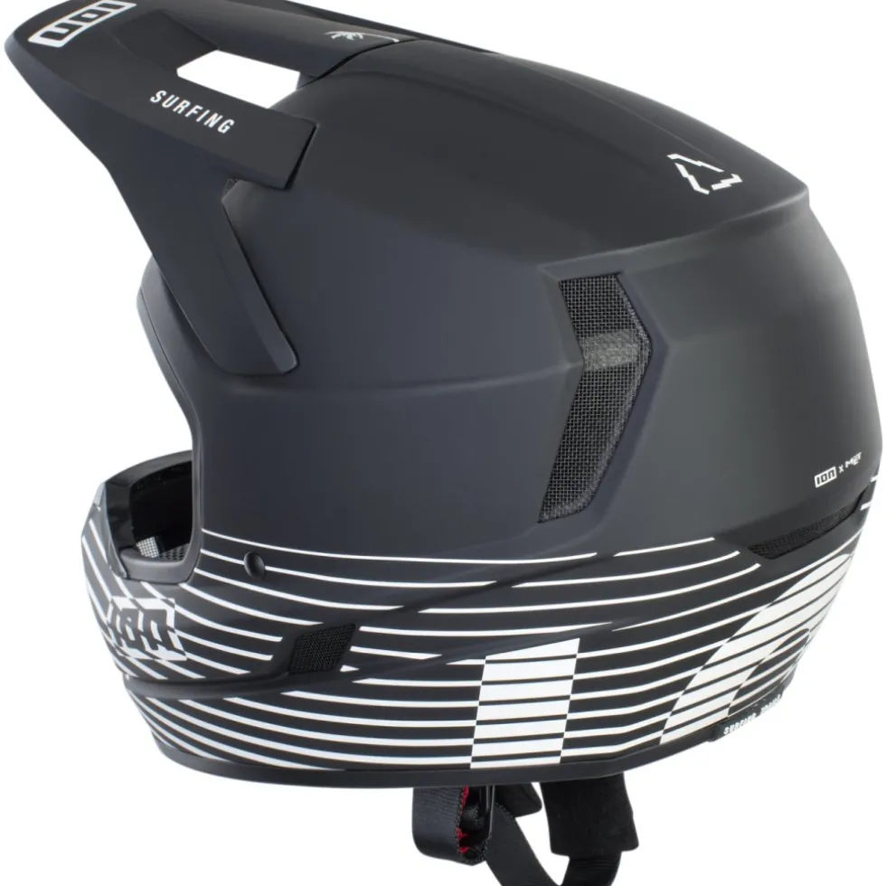 ION Bike Helm Scrub AMP EU/CE - Zwart