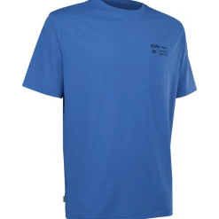 ION Bike Ionic Graphic Fietsshirt met Korte Mouwen Heren - Dusky Blue
