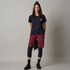 ION Bike Ionic LT Shorts Dames - Purple Red