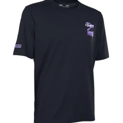 ION Bike Ionic Merino Fietsshirt met Korte Mouwen Heren - Black