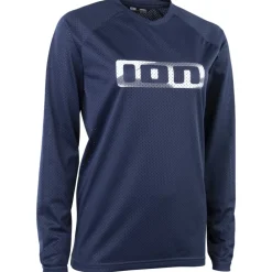 ION Bike Logo Fietsshirt met Lange Mouwen Unisex - Midnight