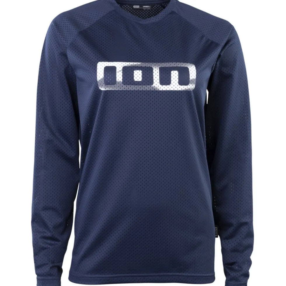 ION Bike Logo Fietsshirt met Lange Mouwen Unisex - Midnight