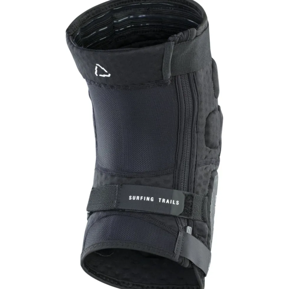 ION Bike Protection K-Lite Zip Kniebeschermer - Zwart