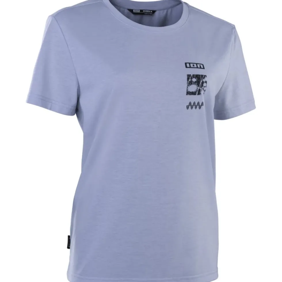 ION Bike S_Ionic DR Fietsshirt met Korte Mouwen Dames - Misty Blue