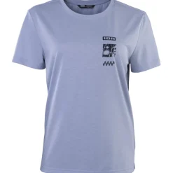 ION Bike S_Ionic DR Fietsshirt met Korte Mouwen Dames - Misty Blue
