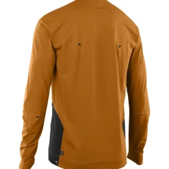 ION Bike Scrub AMP BAT Fietsshirt met Lange Mouwen Heren - Rocky Orange