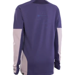 ION Bike Scrub AMP BAT Fietsshirt met Lange Mouwen Dames - Dark Purple