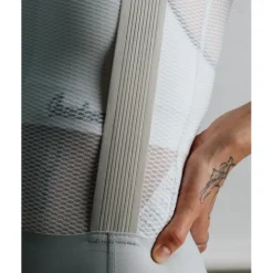 Isadore Alternative Fietsshorts met Bretels Dames - Harbor Mist