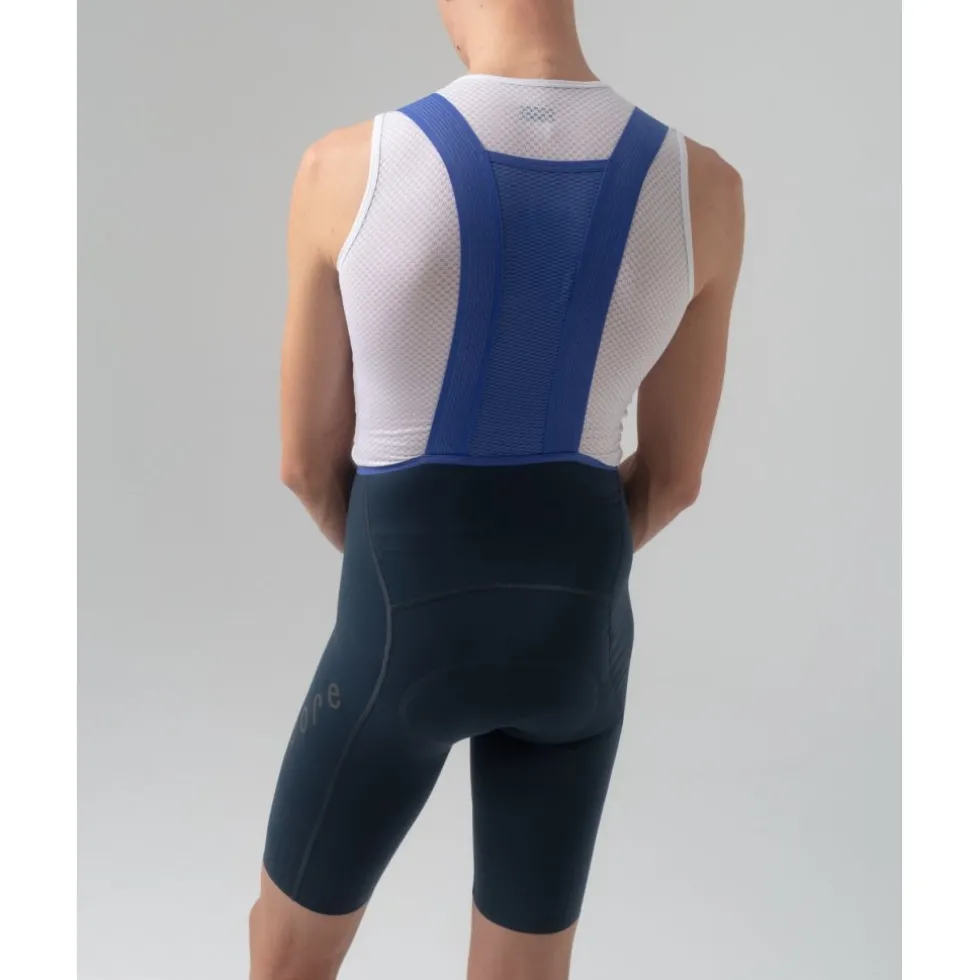 Isadore Alternative Fietsshorts met Bretels Heren - Sea Storm