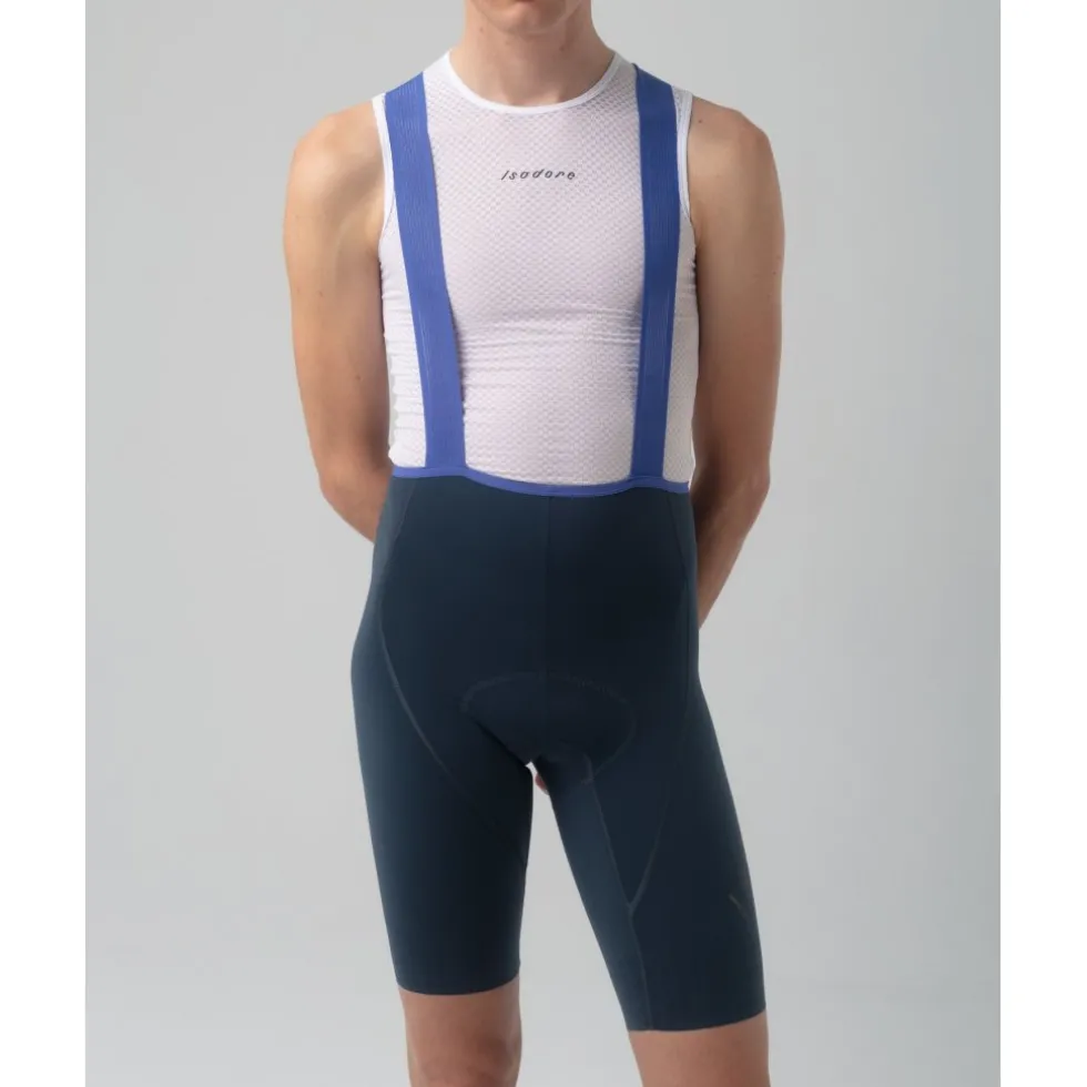 Isadore Alternative Fietsshorts met Bretels Heren - Sea Storm