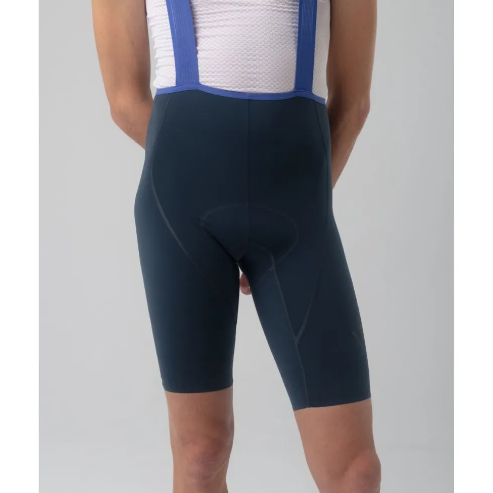 Isadore Alternative Fietsshorts met Bretels Heren - Sea Storm