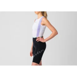 Isadore Alternative Fietsshorts met Bretels Dames - Zwart