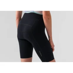 Isadore Alternative Fietsshorts met Bretels Dames - Zwart