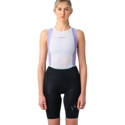 Isadore Alternative Fietsshorts met Bretels Dames - Zwart