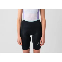 Isadore Alternative Fietsshorts met Bretels Dames - Zwart