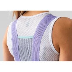 Isadore Alternative Fietsshorts met Bretels Dames - Zwart