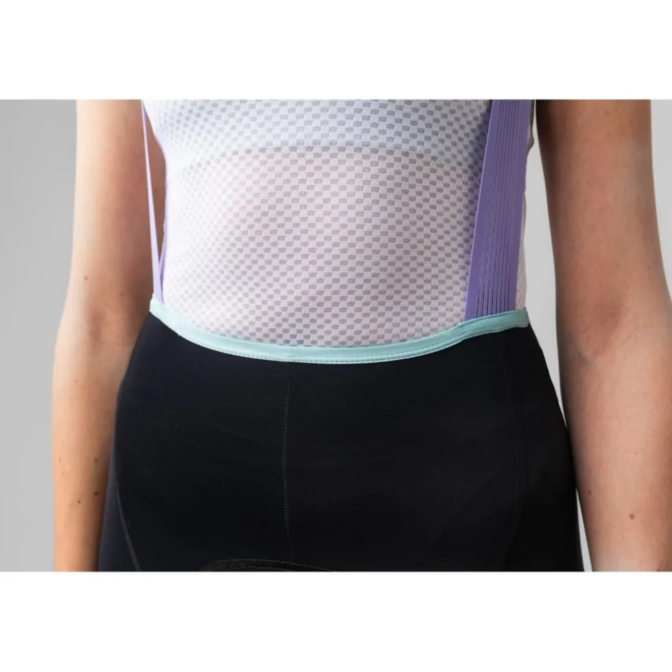 Isadore Alternative Fietsshorts met Bretels Dames - Zwart