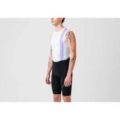 Isadore Alternative Fietsshorts met Bretels Heren - Black