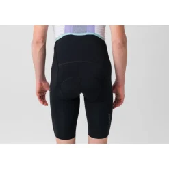 Isadore Alternative Fietsshorts met Bretels Heren - Black