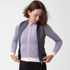 Isadore Alternative Light Fietsvest Dames - Asphalt