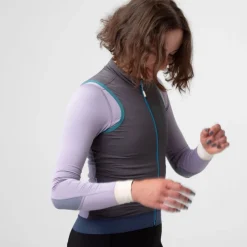 Isadore Alternative Light Fietsvest Dames - Asphalt