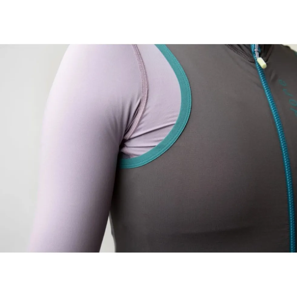 Isadore Alternative Light Fietsvest Dames - Asphalt