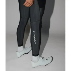 Isadore Signature Thermal Fietsbroek met Bretels Heren - beluga