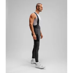 Isadore Signature Thermal Fietsbroek met Bretels Heren - beluga