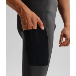 Isadore Signature Thermal Fietsbroek met Bretels Heren - beluga