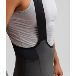 Isadore Signature Thermal Fietsbroek met Bretels Heren - beluga