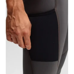 Isadore Signature Thermal Fietsbroek met Bretels Heren - beluga