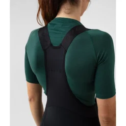 Isadore Signature Thermal Fietsbroek met bretels Dames - Zwart